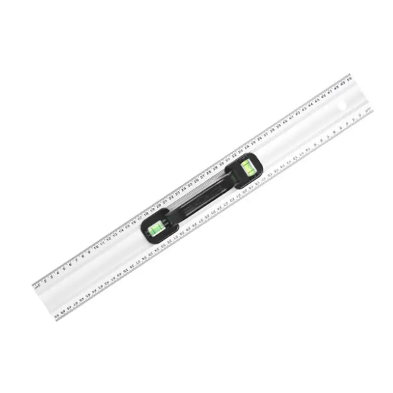 

Classic-Aluminum Alloy 60Cm Cutting Ruler With Handle, Line Drawing Tool, Safe Centimeter Measurement, Drafting Functionality