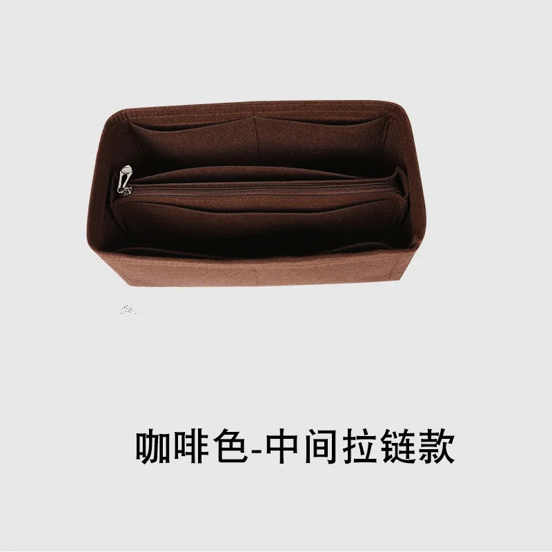 Felt Insert Bags Organizer For Lindy mini 26 30 34 Cosmetic Bag Handbag shaper Shopper Bag Makeup Travel Inner Purse