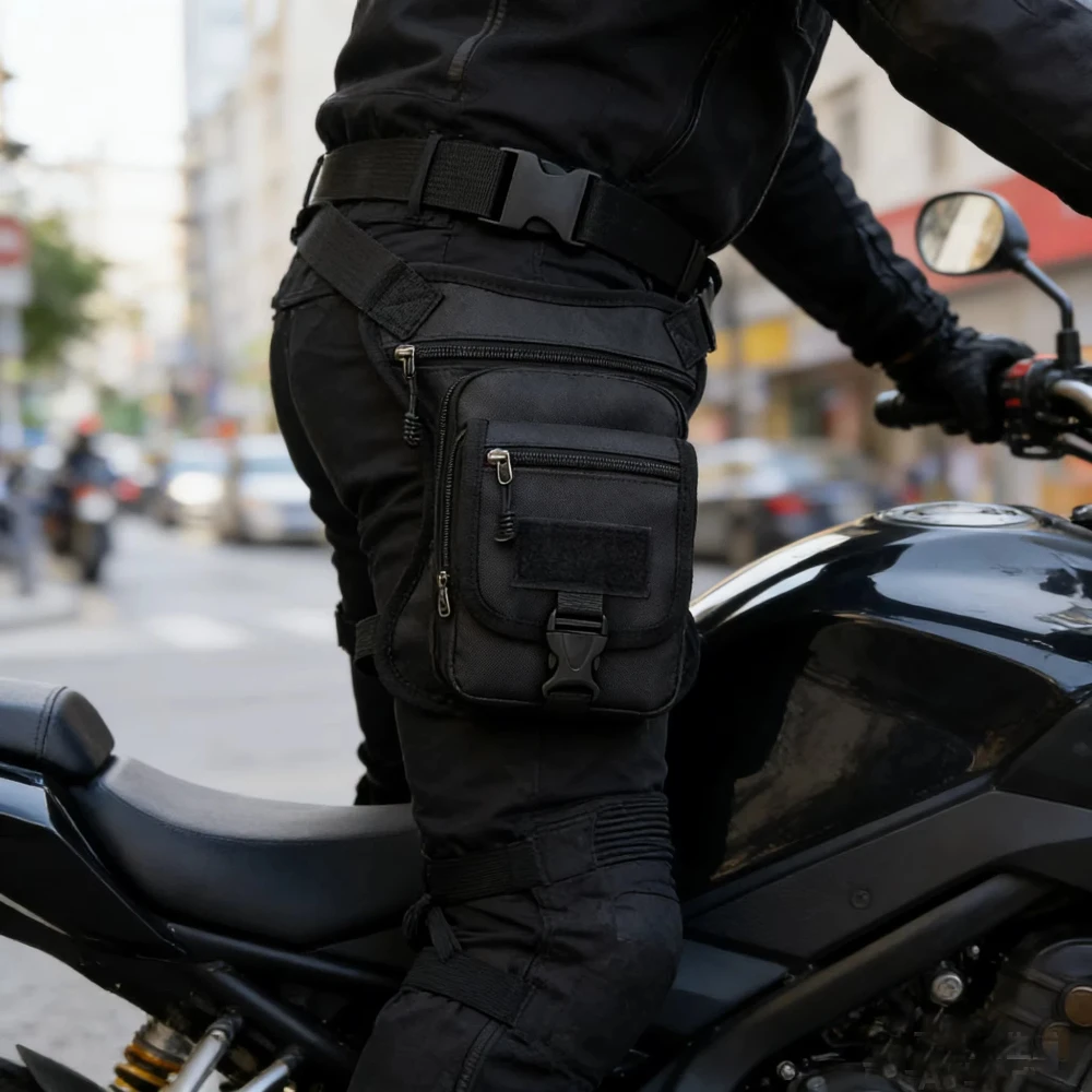 Torba na nogę motocyklowa, tor – Tactical Belt Rigger recenzja i cena