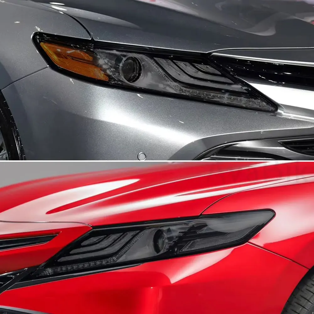 

Car Headlight Protective Film for Toyota Camry XV70 2018 2019 2020 2021 2022 Smoke Black Tint Wrap Vinyl Transparent TPU Sticker