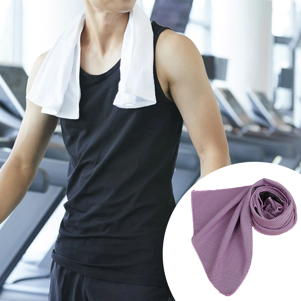 Ice Cold Instants Cooling Towel Quick Sweat-absorbent Soft Towel For Women Men Unisex