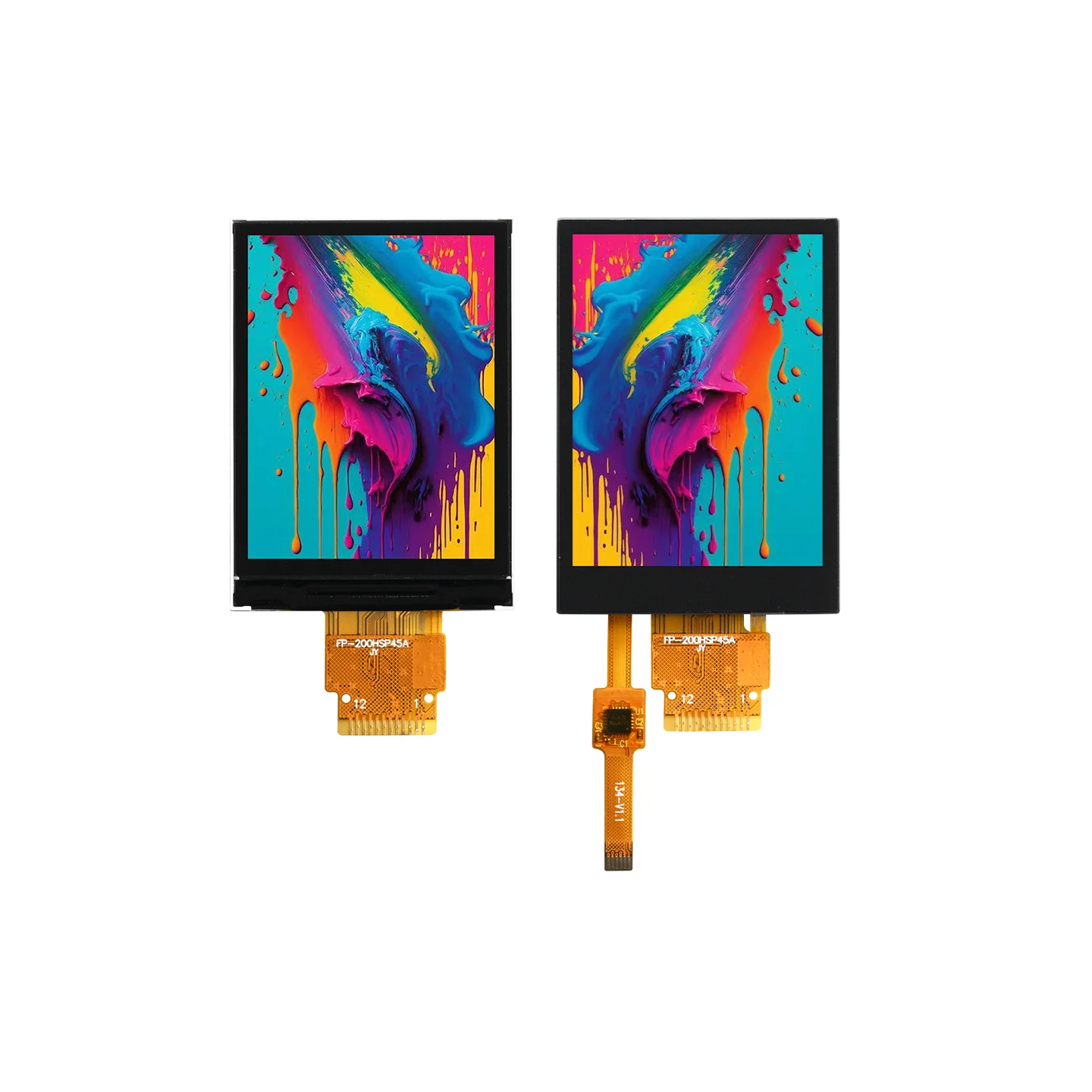 2.0 Inch IPS LCD Display 2.0 Inch Capacitive Touch 240x320 Resolution ST7789 Driver 4-Wire SPI Interface 12Pin Solder Type