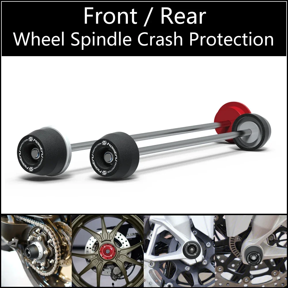 

Front Rear wheel Spindle Crash Protection For Ducati SuperSport 939 939S 950 950S 2017-2023