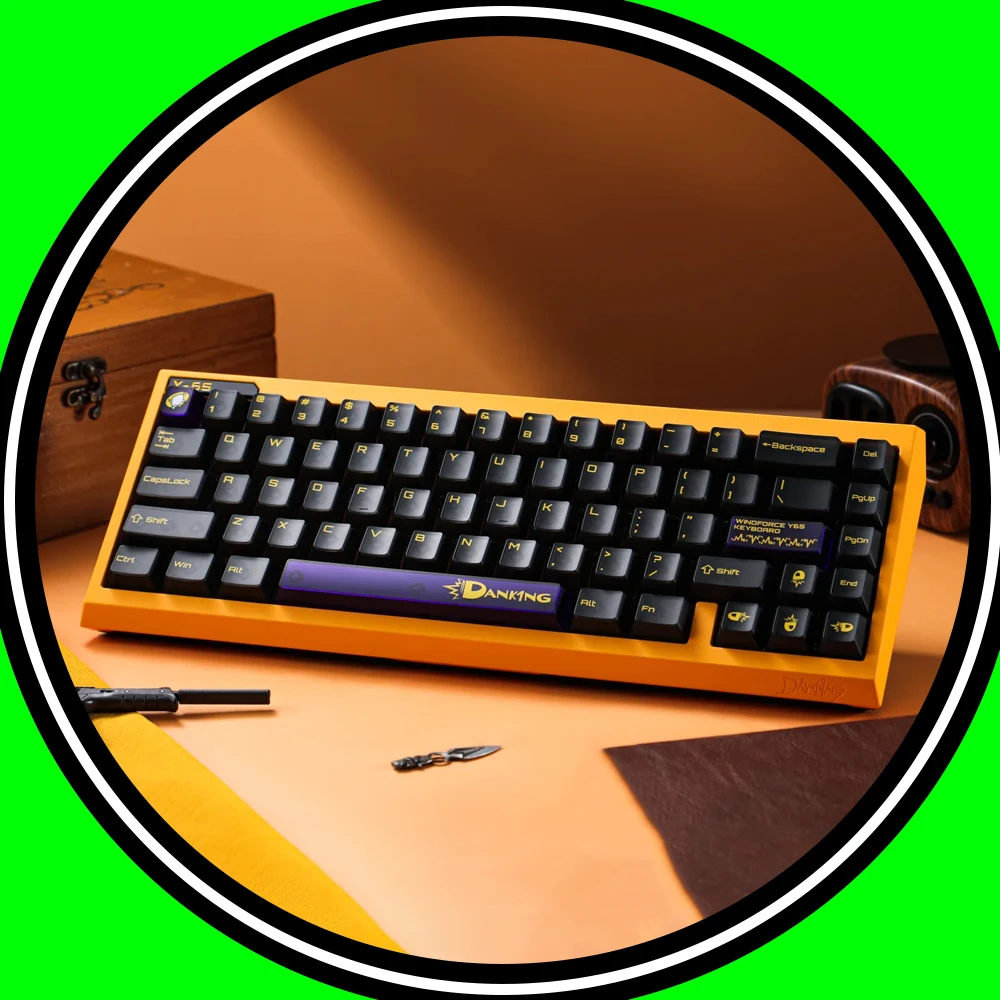 

ZYNOO Y65 клавиатура с магнитным переключателем, проводная, 8000 Гц, 0,001 ммRT, игровая прокладка, механическая клавиатура из алюминиевого сплава, 15 ПК, геймер