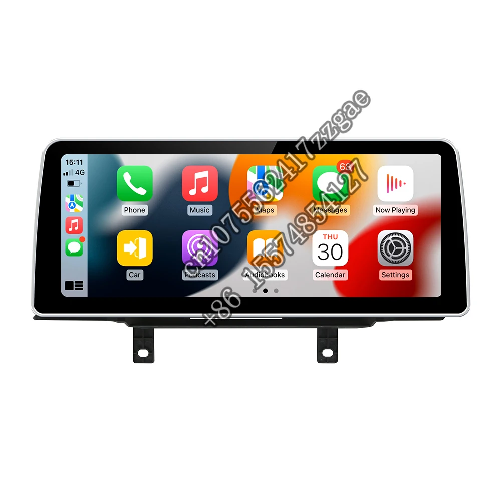 Auto Electronics 12.3 Inch Android Car Radio  For  3er 2er 1er 5er X5 X6 X3 7er 5er Gt X1 2013 - 2017 NBT with GPS  WIFI