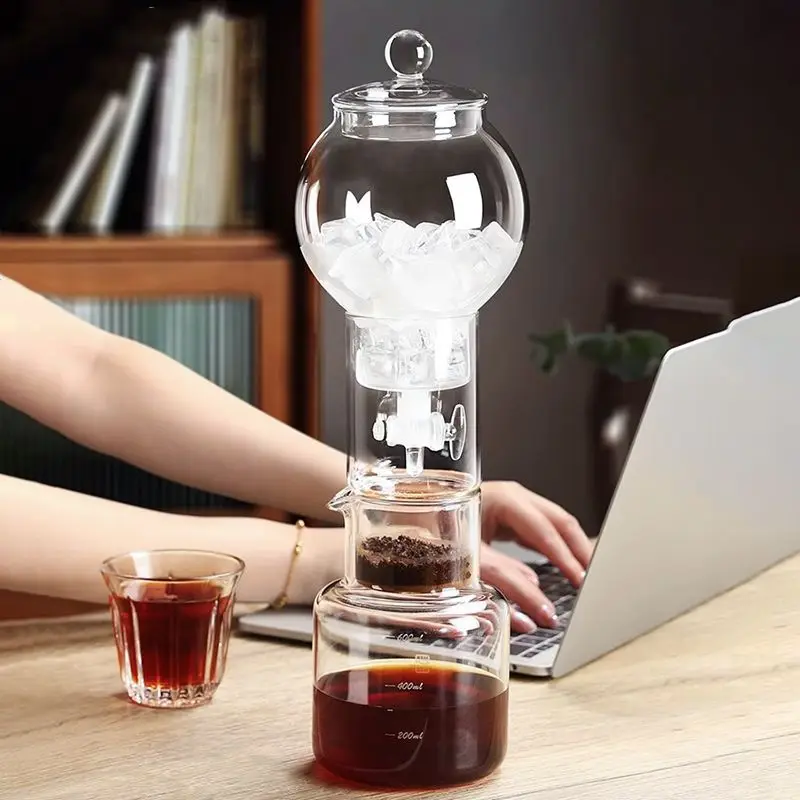 

Cold Brew Coffee Pot Set with Filter Glass Dripper ICED Coffee Pot Maker High Quality Specialized Barista Accessories Espresso