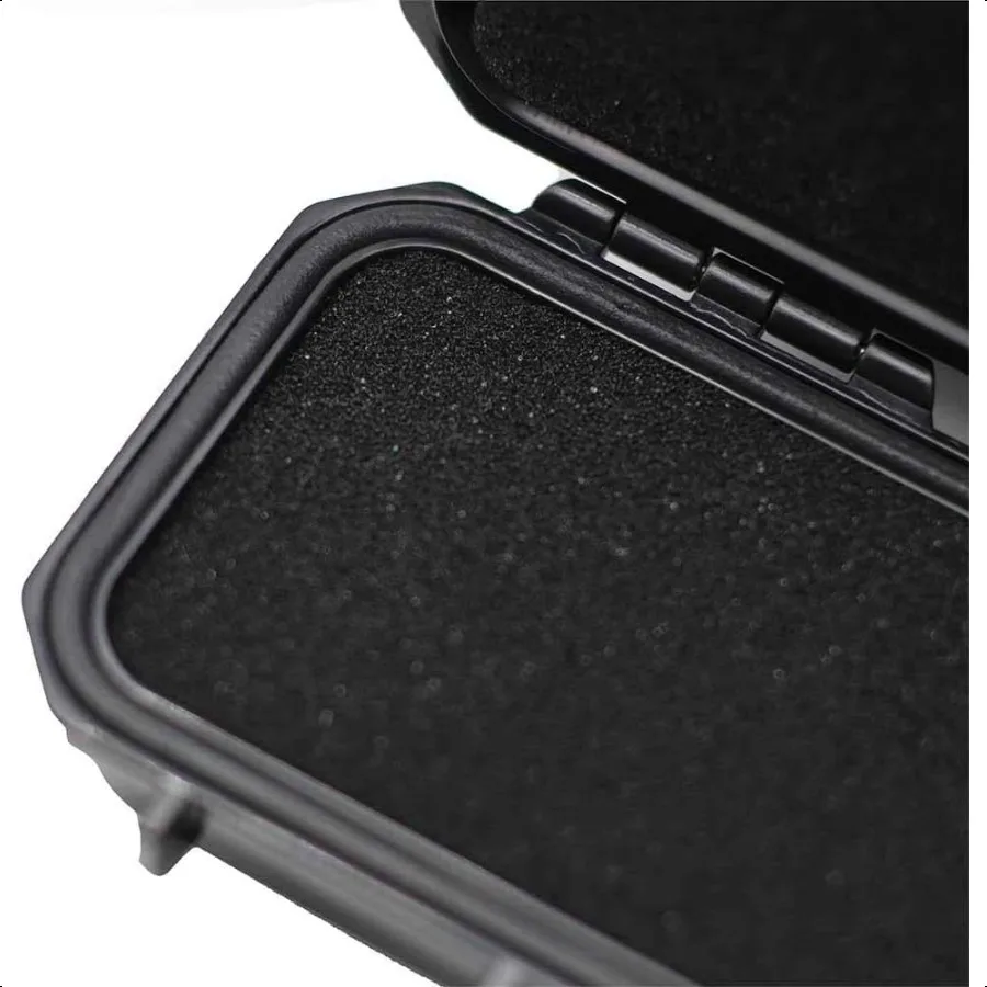 صندوق أدوات RX10 EDC صندوق تخزين منظم صغير لحماية أدوات التروس 1 قطعة 6.89 بوصة × 3.21 بوصة × 1.45 بوصة أسود