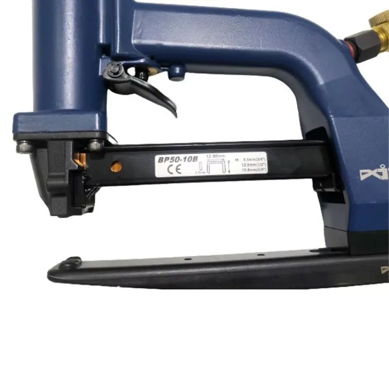 XJP BP50-10B Industrial & DIY Pneumatic Carton Stapler Carton Box Stitcher & Packing Closing Machine with Nails Stapling Tool