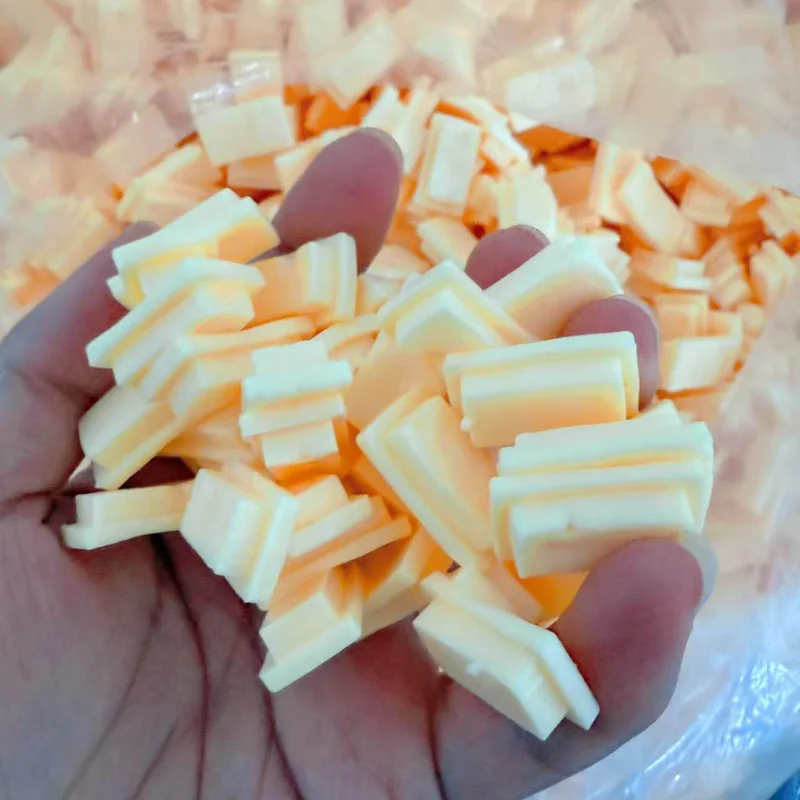타바 스퀴시 빵 조각 TPR 토스트 소프트 볼 스킨 홈메이드 DIY 스퀴즈 토이 슬로우 리바운드 어린이 장난감 스트레스 해소용