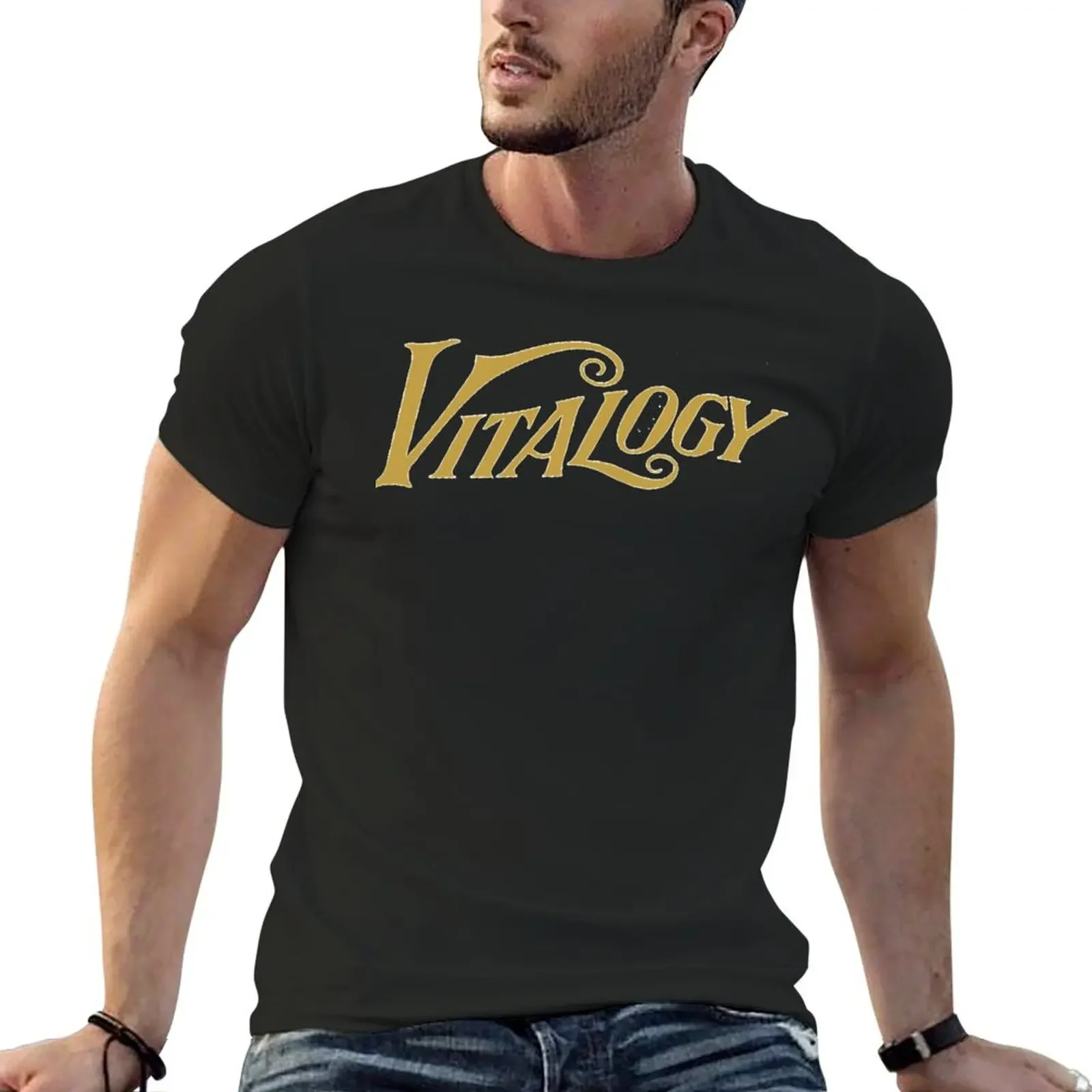 

Jam Vitalogy T-Shirt custom shirt street wear aesthetic clothes oversized graphic tee mens vintage t shirts