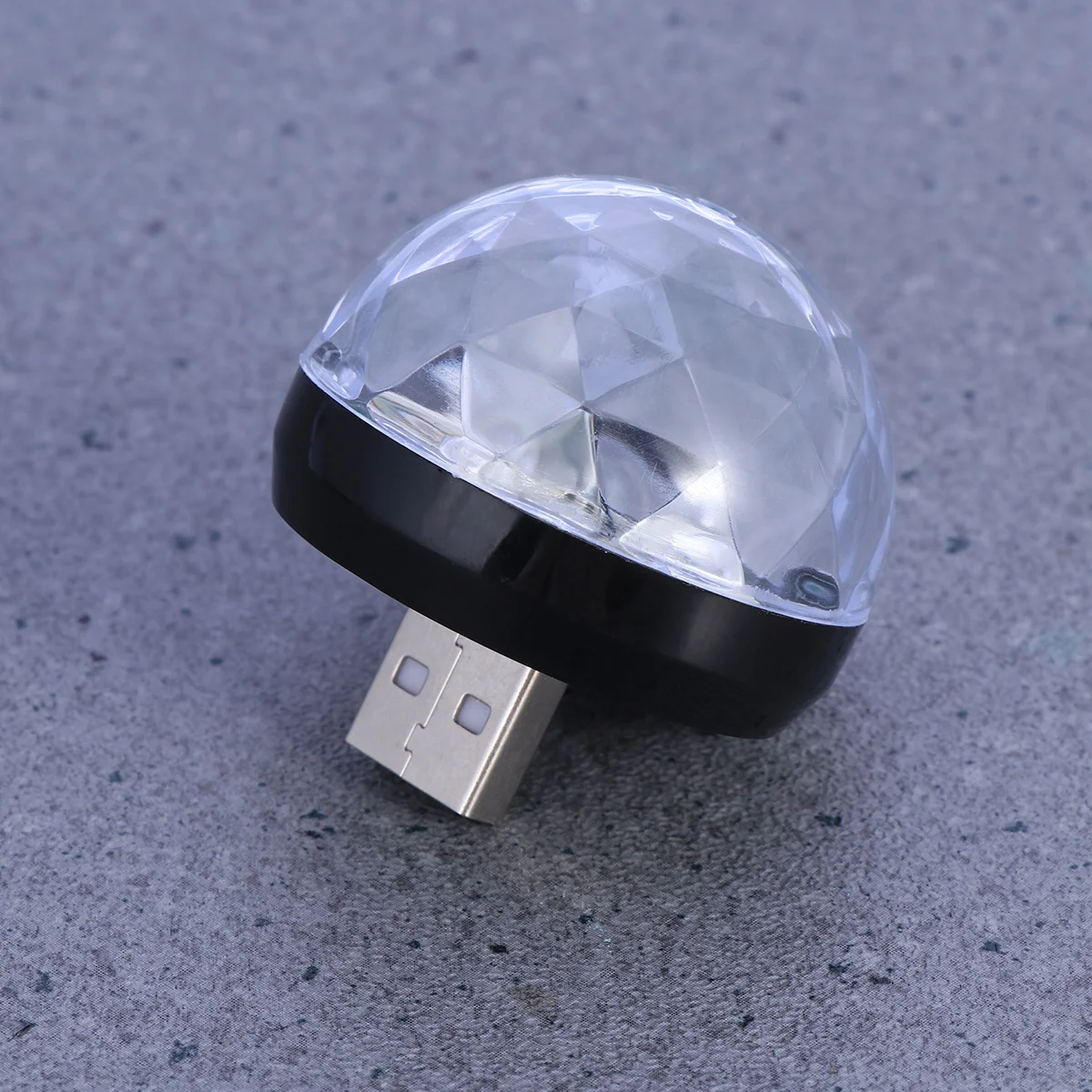 USB صغير صوت الاستشعار ديسكو الكرة ضوء أسود LED المرحلة Dj كاريوكي أضواء المحمولة USB بالطاقة للمنزل نادي بار الحفلات #2