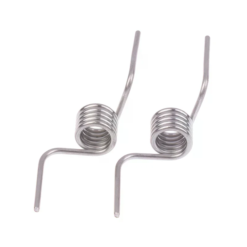 2Pcs/pack Baffle Strong Stainless Steel Refrigerator Door Torsion Springs DIY Refrigerator Divider Door Hinge Spring Accessories