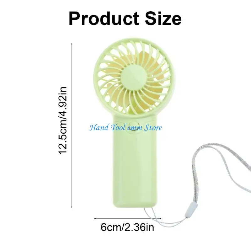 

H37F 1.5V AAA Battery Operated Mini Fan Outdoor Indoor Activity Summer Gift for Kids