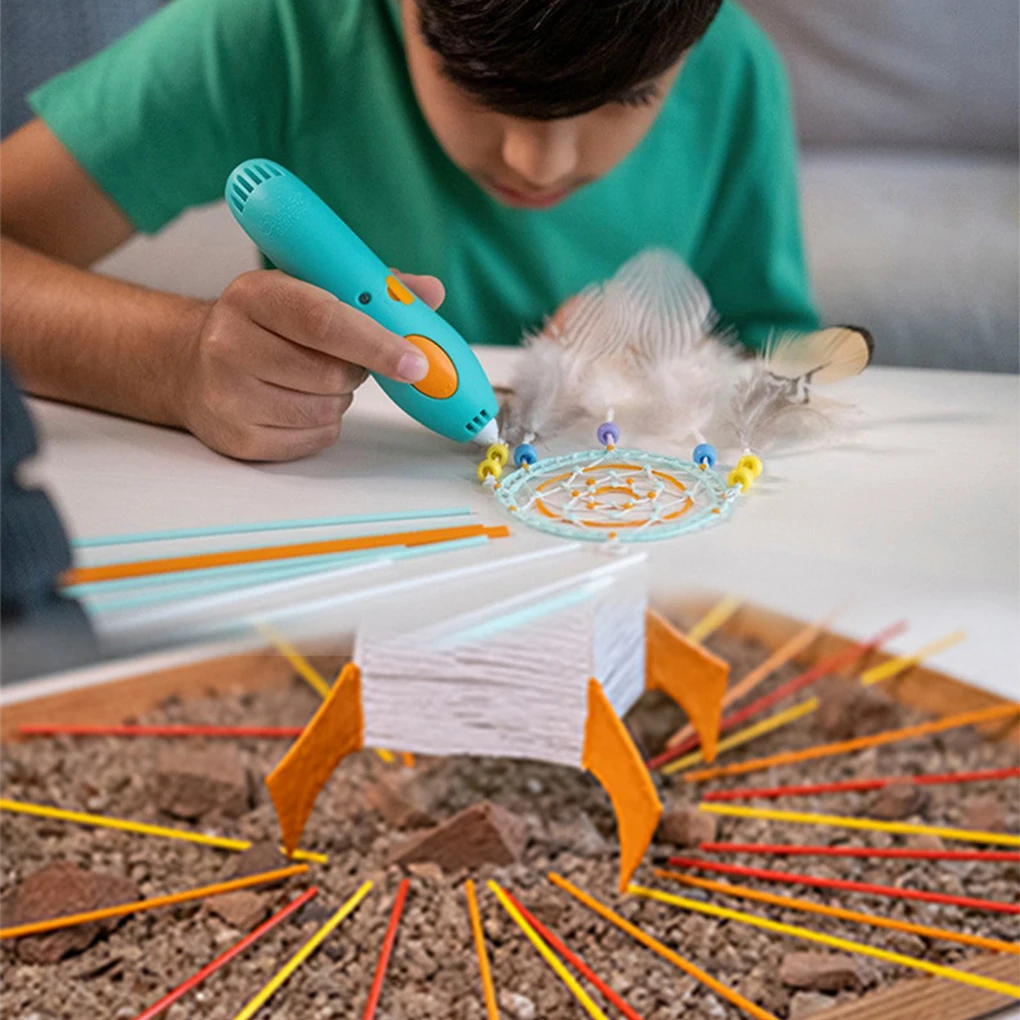 300개 3D 펜 필라멘트 리필 3D 프린트 필라멘트 2.5mm 15CM 길이 3D 펜 액세서리 3D 드로잉 펜 리필 필라멘트 번들