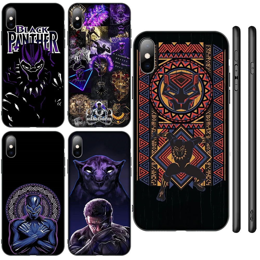 F-106 Marvel Black Panther New Phone Case for iPhone 16 15 14 13 Pro Max Mini Plus