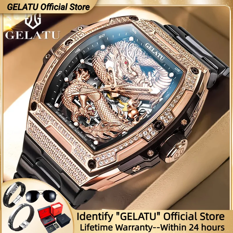 

GELATU 6021 Stainless steel Watch