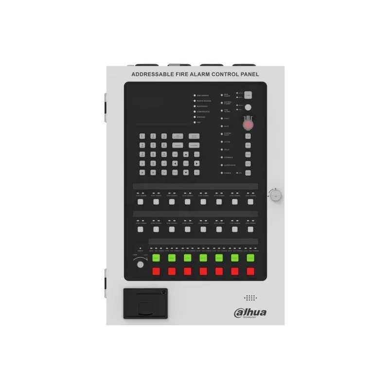 Cheap Price Conventional Firefighting Equipment 16 Zones Addressable Fire Alarm System Control Panel With 2 Loops