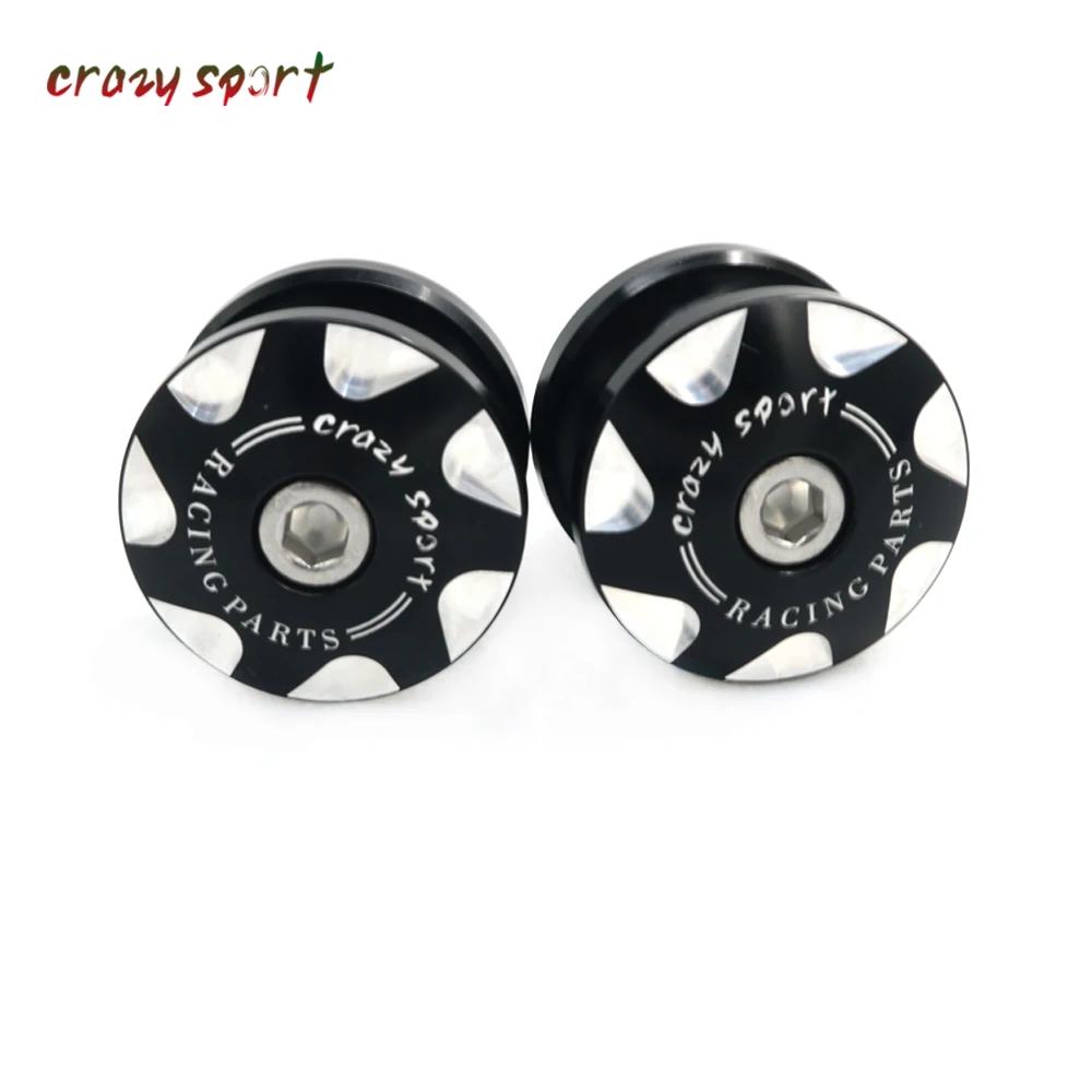 Carretéis de braço oscilante 6mm, parafusos de suporte deslizante para yamaha mt09 mt10 mt07 mt03 mt25 fz07 fz09 fz10 mt01 2026 2021 2020 2019 motocicleta