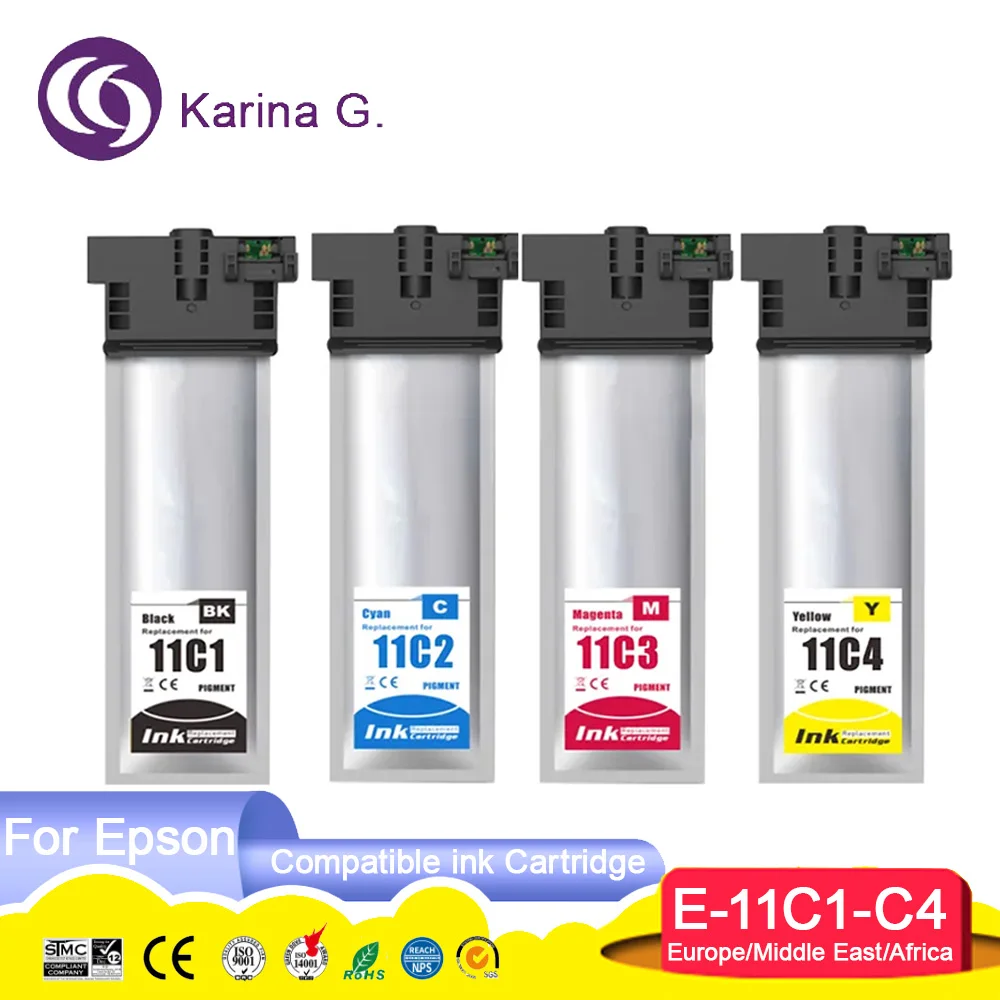 

T11C1 T11C2 T11C3 T11C4 Premium Compatible InkJet Ink Cartridge For Epson WorkForce Pro WF-C5390DW/WF-C5890DWF Printer