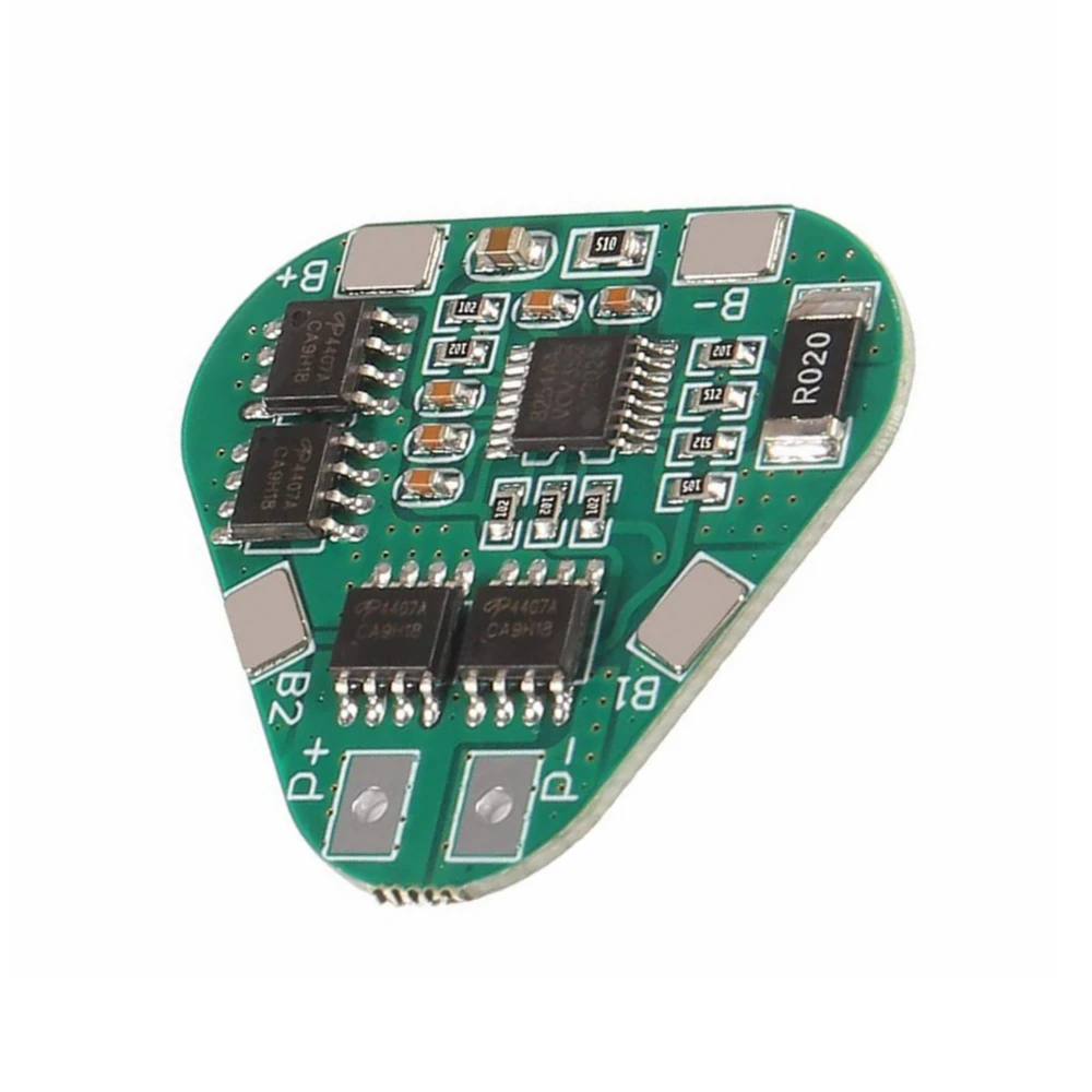 Placa de carga de batería de litio 18650 con módulo de protección, módulo de cargador BMS, 12V, 8A, entrada de carga, salida PCB Prote