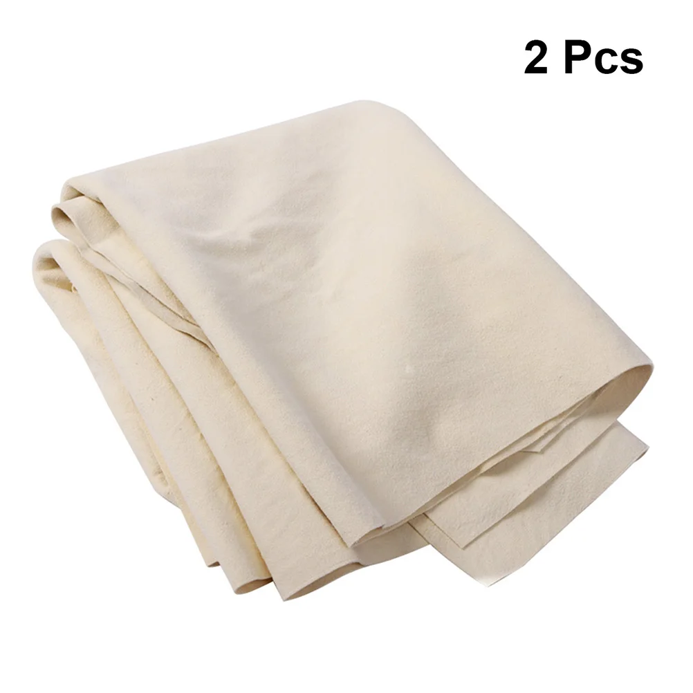 

2pcs Water Absorption Window Cleaning Towels Chamois Towel for Auto Car Cleaning and Precision Instrument