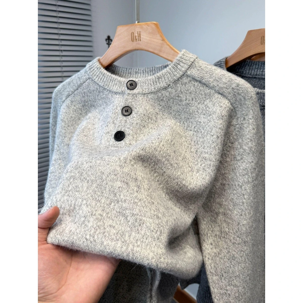 

Мужской модный свитшот Slim Fit с круглым вырезом, осенне-зимняя новинка, высококачественный мягкий хлопковый свитшот