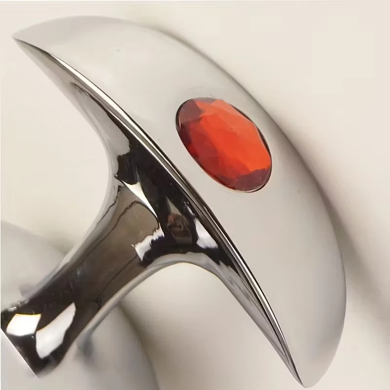 مدرب شرجي معدني، مقبس مؤخرة الشرج بمؤخرة الحمار المرصعة بالجواهر، تدليك البروستاتا ذو لمبة واسعة، سدادة المؤخرة، ألعاب جنسية للرجال والنساء