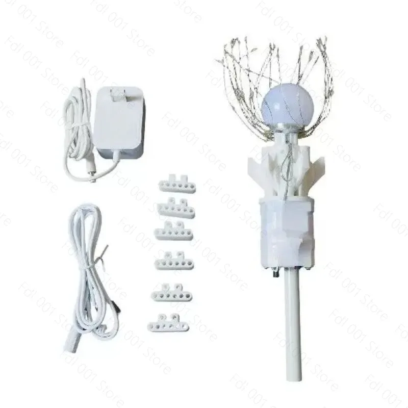 DIY Electric Flower Opener Artificial Flower Automatic Flowering Motor Mechanical Luminous Flowering Device Wedding Decoration