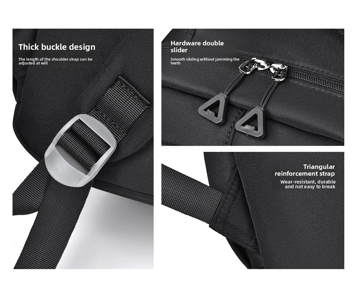 New Versatile Backpack, Solid Color Large-capacity Men's and Women's Backpacks, Casual Student Simple Schoolbags, Gift Bags