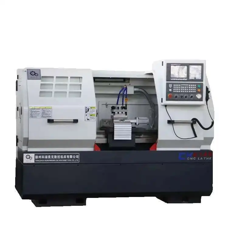 Precision Metal Turning Hine Ck6140 Horizontal Flat Bed CNC Lathe