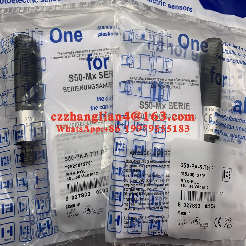 

Available in stock proximity sensor S50-PA-5-C01-NN S50-PA-5-C01-PP all-new