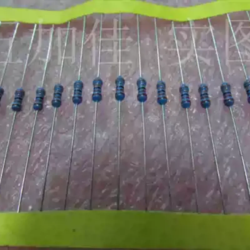 10-100pcs imported MF0207FTE52-220K 0.6W 220K 1/4W 1% metal film color ring resistor