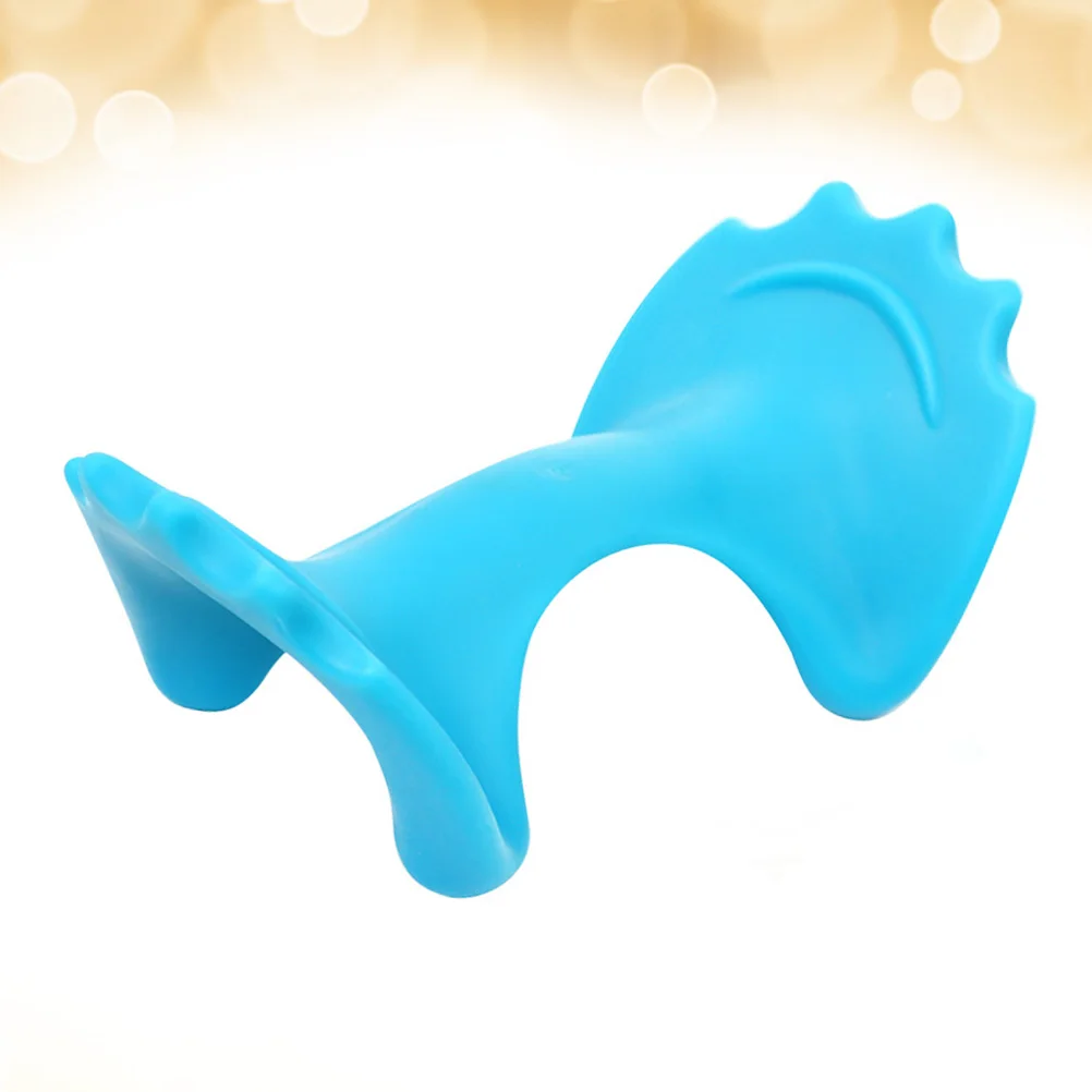 

Cervical Massage Ball Manual Neck Massager For Shoulder Arm Pain Relief Deep Relaxation Ergonomic Design Blue Back Massage Tool