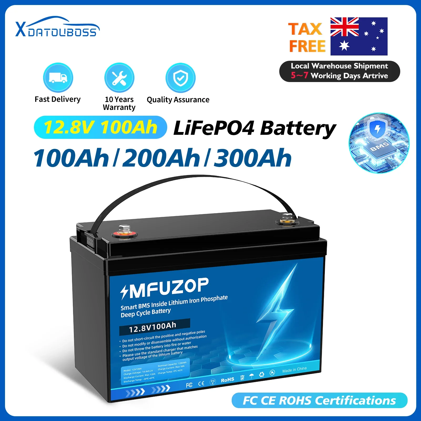 DatoBoss 12.8V LiFePO4 Batteries: A Comprehensive Review and Guide for Users