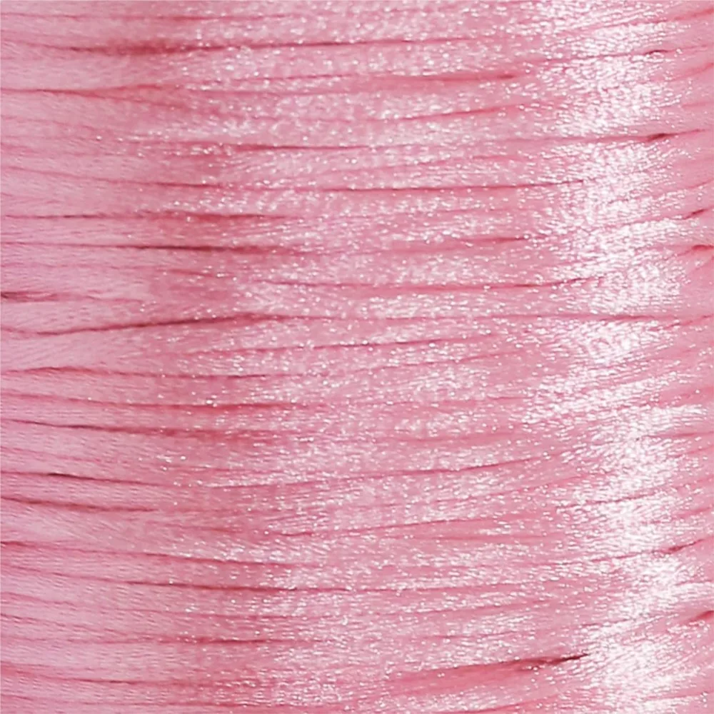 0.8/1.5mm Nylon Satin Cord Chinese Knotting Rat Tail Silk String Thread for DIY Bracelet Necklace Jewelry Kumihimo Craft Making view 3