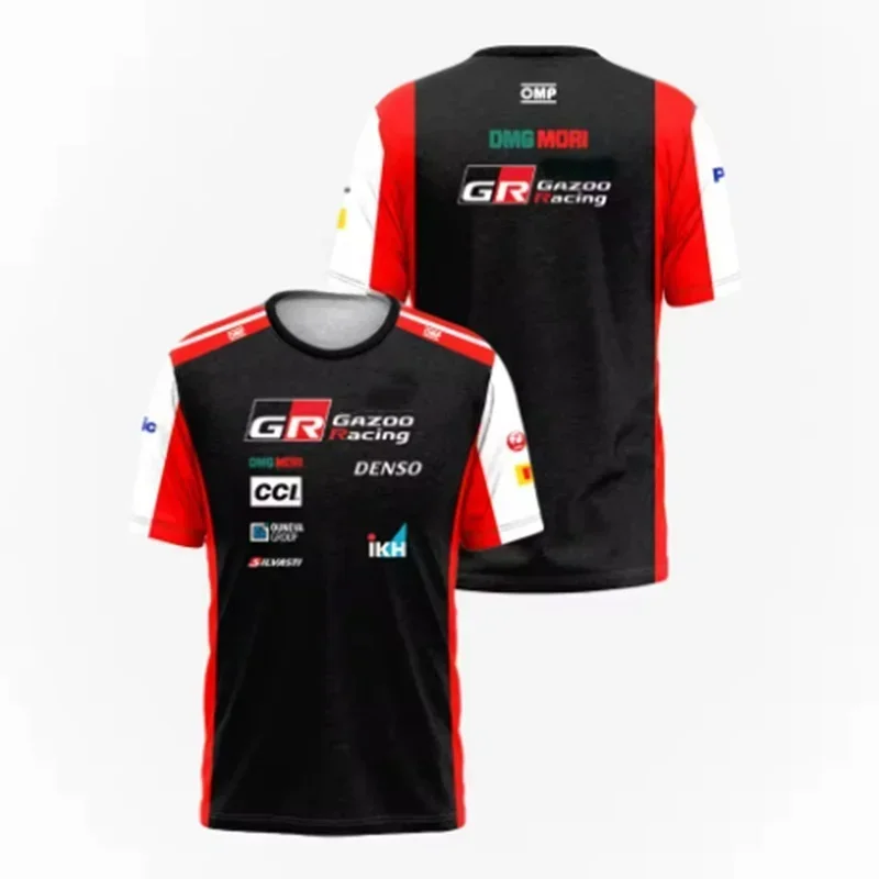 AliExpress NONE Racing T-shirts, men's rally short-sleeved outdoor extreme sports cycling jackets, breathable and quick-drying street sportswear