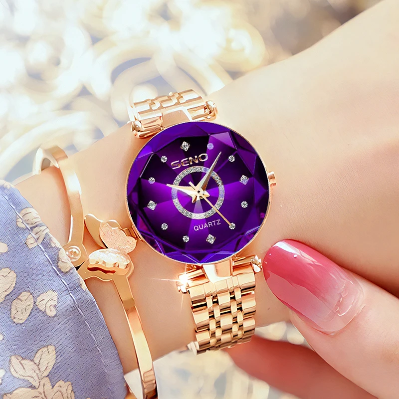 Diamond Women Watch Luxury Brand 2023 Rhinestone Elegant Ladies Watches Gold Clock Wrist Watches For Women relogio feminino XFCS