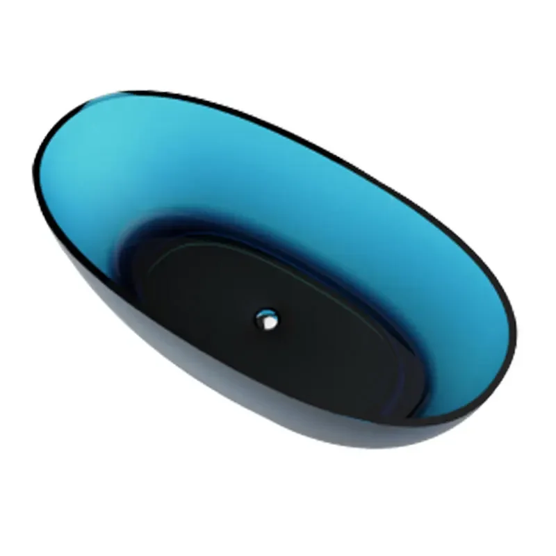 

Oval shape, transparent, bathtub, simple, light luxury, fashion