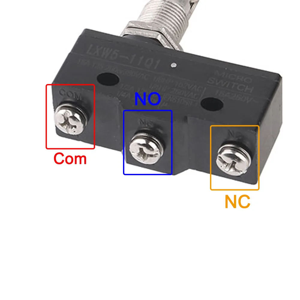 1Pcs LXW5 11N1 11N2 11G1 11G2 11G3 11Q1 11Q2  11Z  travel witches button Limit Switch 3 Screw Terminal Micro Switch Momentary image 6