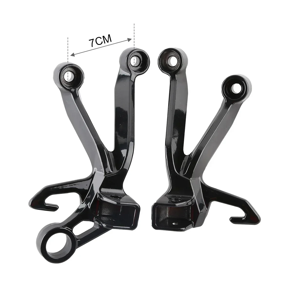 For Suzuki GSXR 1000 2003-2004 K3  Acsessories Rear Foot Pegs Footrest Bracket Set Motorbike