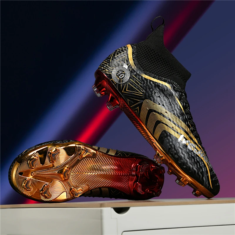 

Professional Men Football Shoes Society Cleats Soccer Shoes Indoor Original Football Field Boots Training Fast Sneaker Match