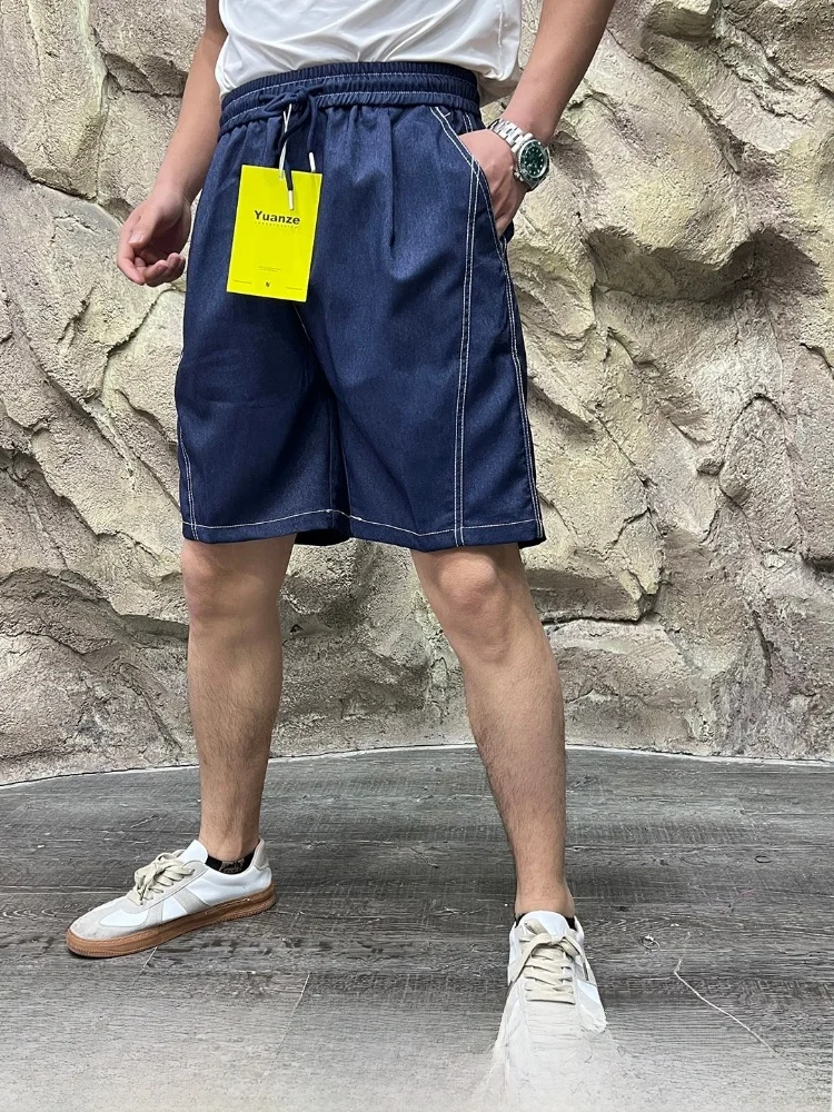 

Skin-Friendly Breathable Men's Outdoor Sports Shorts Quick-Drying Summer Polyester Fiber Standard Fit Fashionable Shorts
