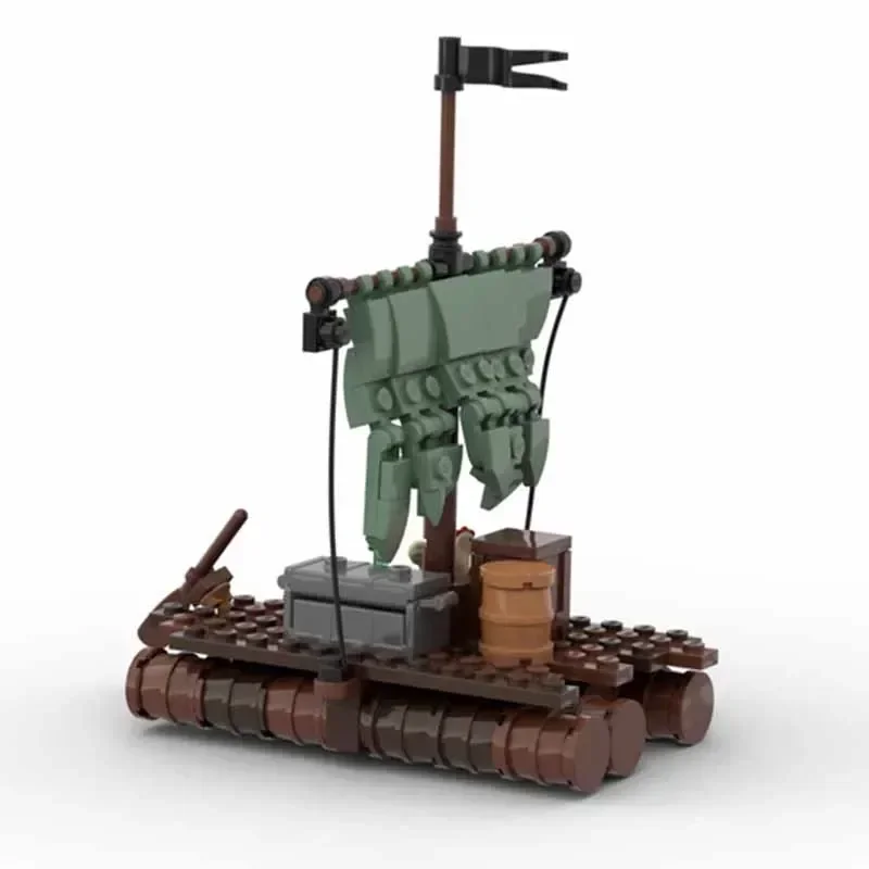 Toalhas medievais modelo moc tijolos de construção pirata deriva navio tecnologia blocos modulares presentes brinquedos natal diy conjuntos montagem