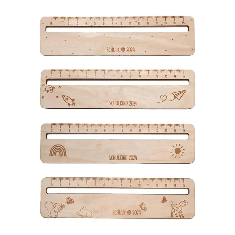 

Wood Measuring Ruler School Measure Supplies Accurate Scale Classroom Wooden Plant Rulers Wooden School Rulers Accurate For