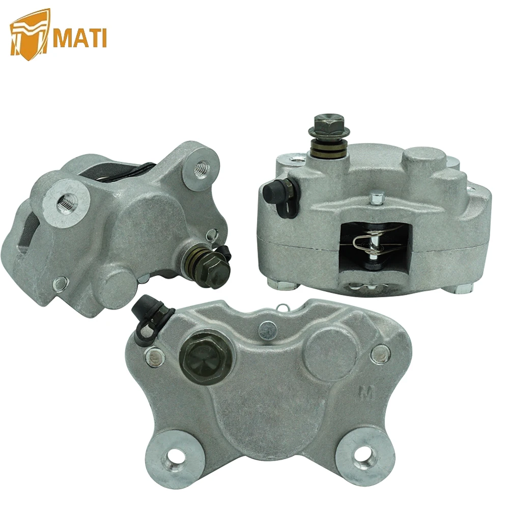 

Mati Front Left Right Brake Caliper & Rear Brake Caliper for Arctic Cat ATV 250 300 375 400 454 500 with Pads 0402-011 0402-010