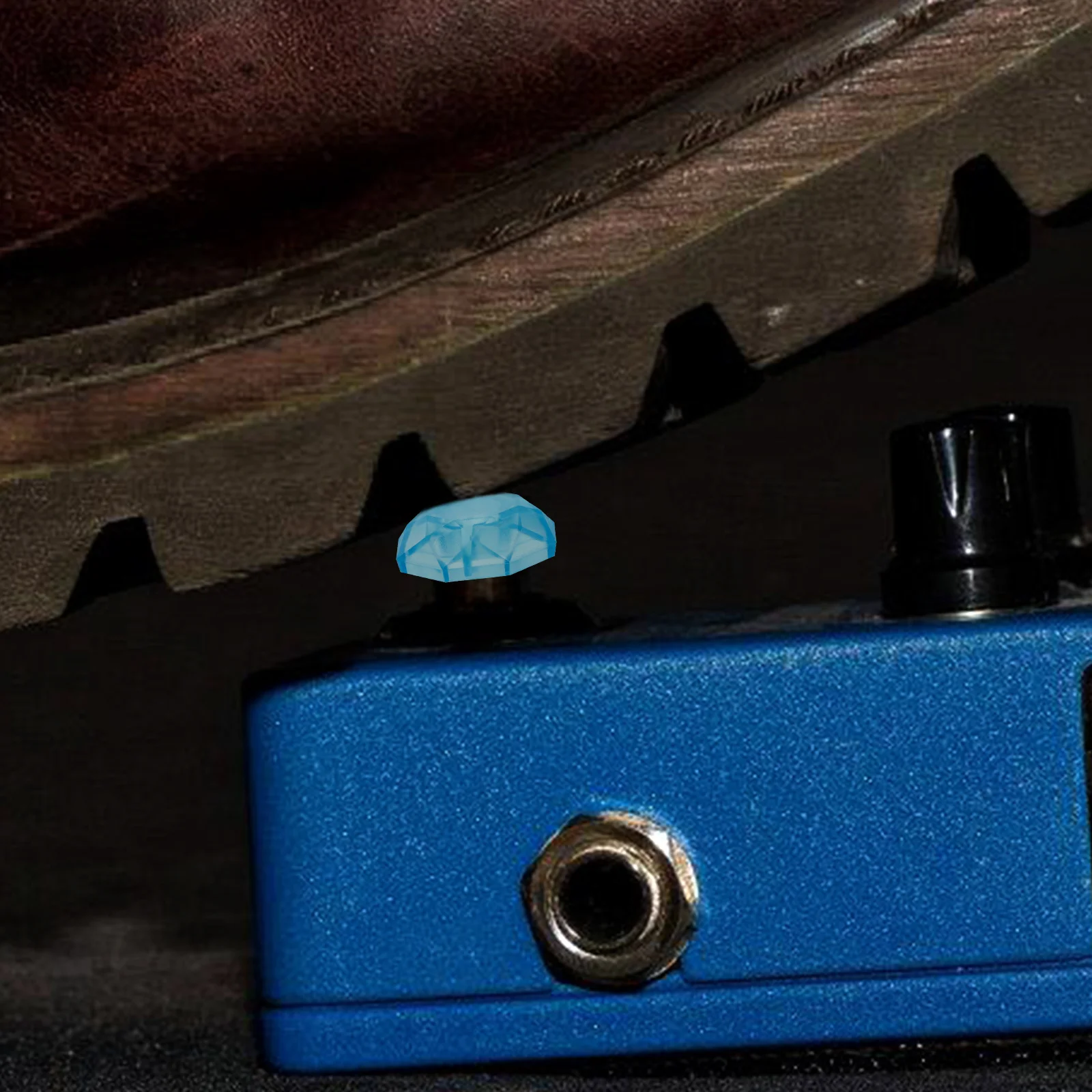 

5 Pcs Replacement Guitar Effect Cap Stepping on The Nail Electric Effects Pedal Foot Switch Topper