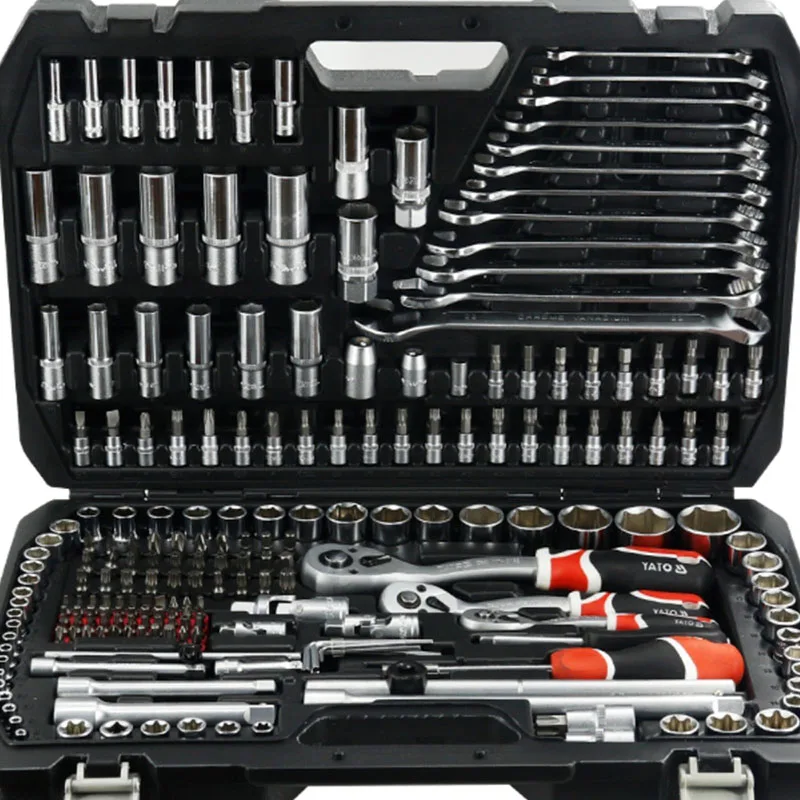 Home Car Repair Tool Set Xiaofei Zhongfei Sleeve Fast Ratchet Wrench Chromium Vanadium Steel Multi-function Hardware Tool Set