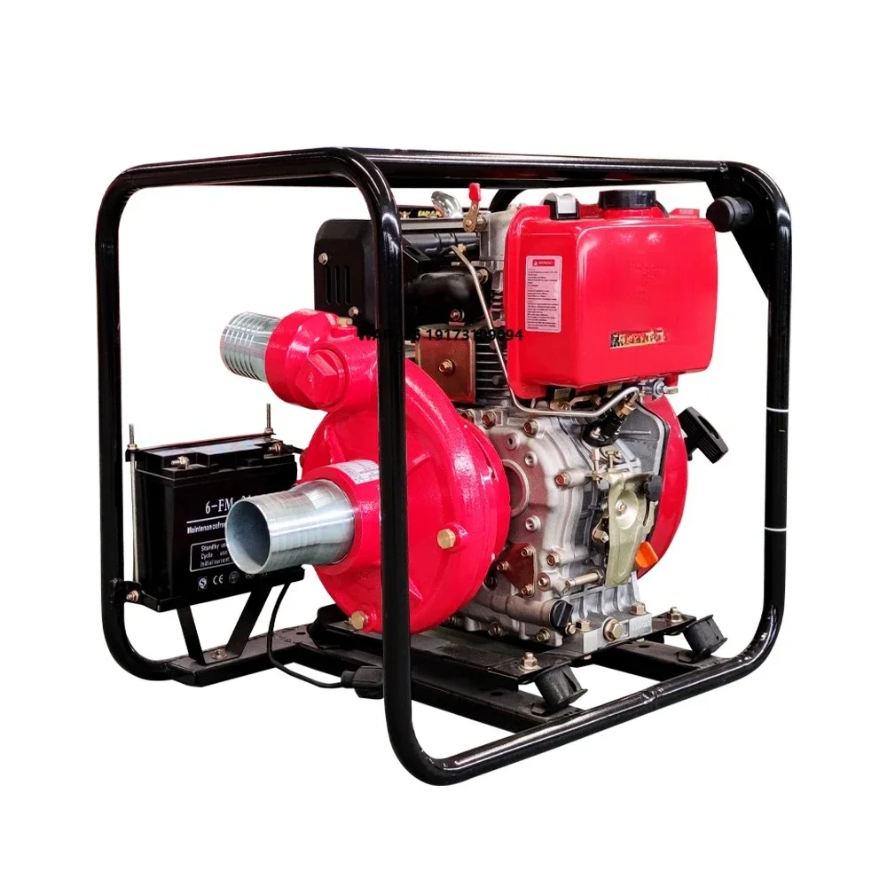 

4 Inch Engine 80mm 4" Agriculture Irrigation Farm Home Garden Use Low Fuel Portable Water Pump Hot Sale