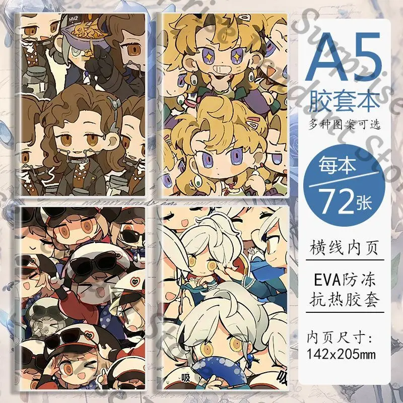 Reverse:1999 Game  ambitus Schneider Vertin  A5 Notepad Adorable student Diary notebook High appearance level