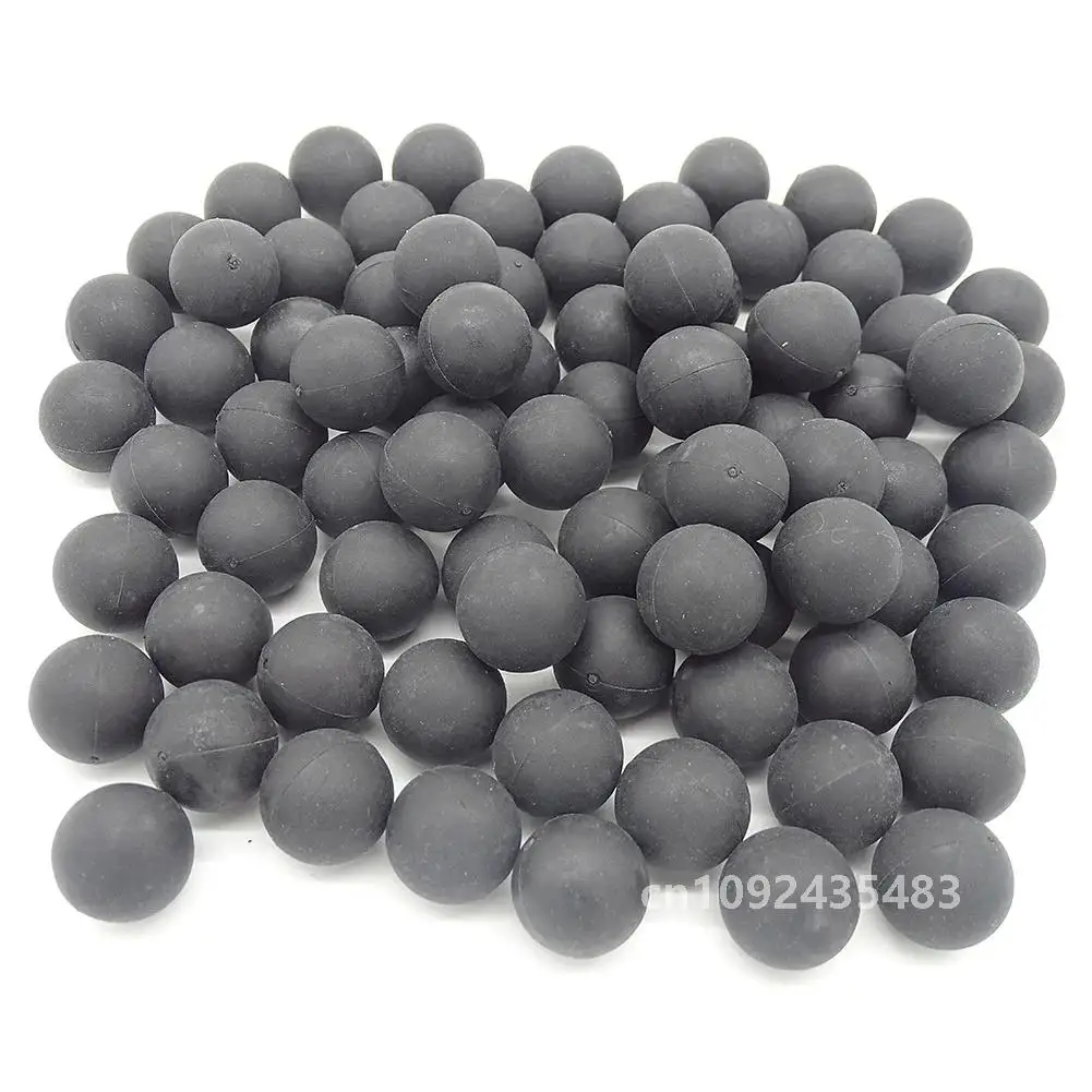 .68 Caliber Rubber Paintball 0.68cal Training Ball 100PCS 200PCS Reusable Paintball Gun Shooting Ball